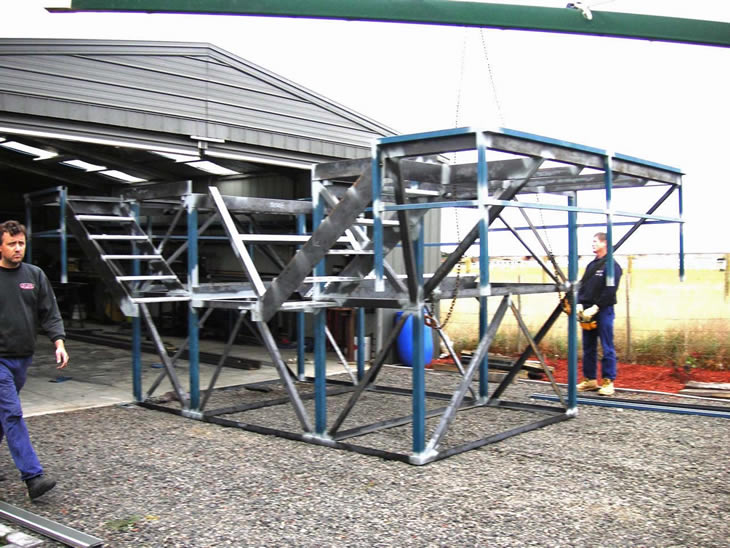 Large workstand under construction