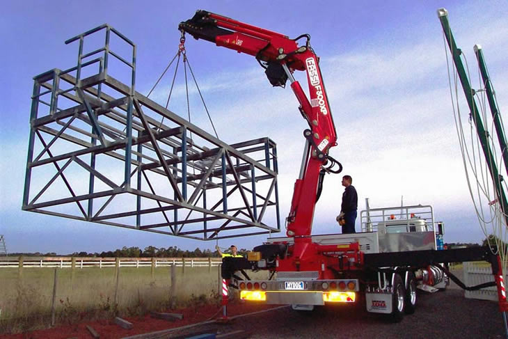 Image of stand manufactured by McCabe Engineering